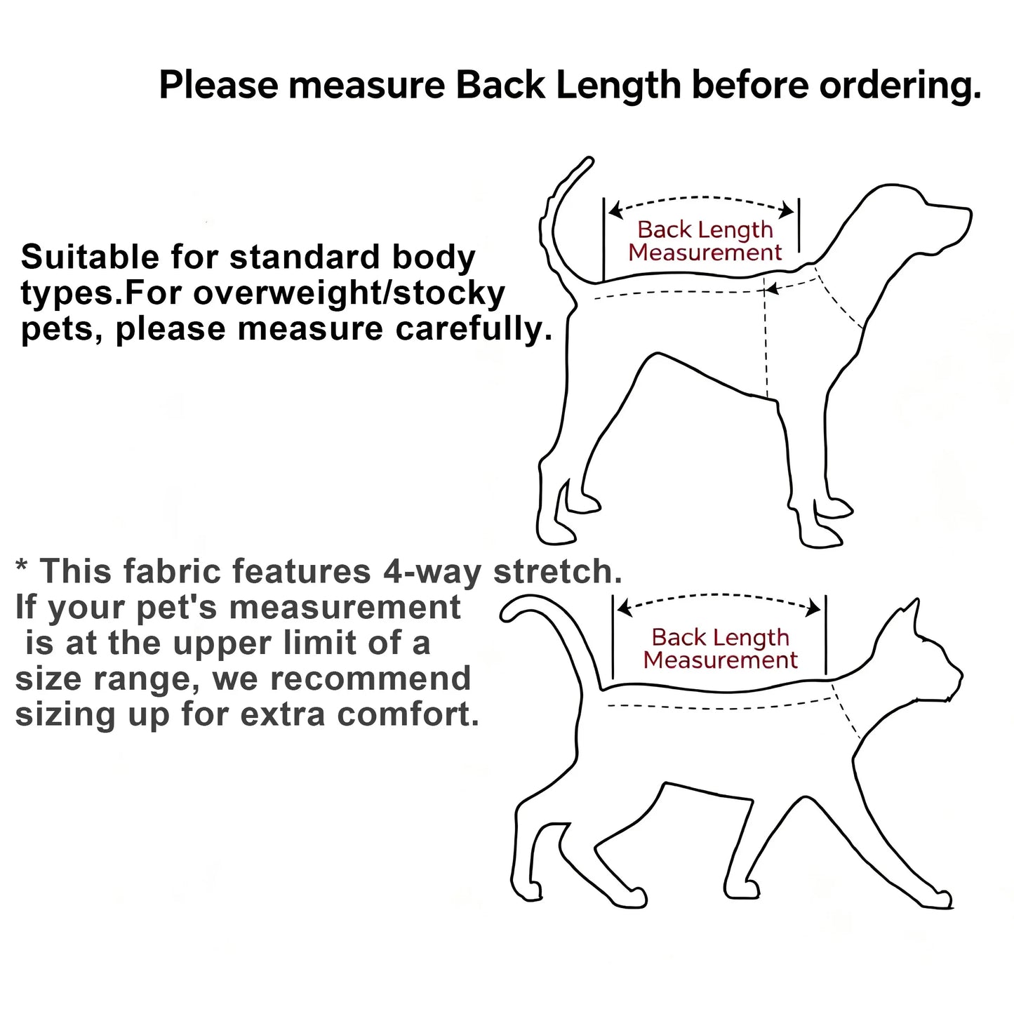 Streetwear Pet Tattoo Suit 4-Way Stretch Full Body Clothes S-10XL Comfortable Dog Cat Costume for Small to Large Pets