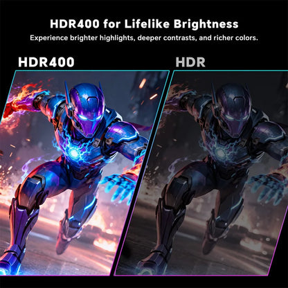 KTC H27T7P-2 Gaming Monitor 27" – Fast IPS 2K QHD 210Hz OC 1ms HDR400 FreeSync G-Sync 1,07 Mdr Färger Höjdjusterbart Stativ VESA