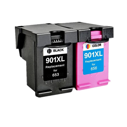Kompatibel bläckpatron 901XL för HP Officejet-skrivare