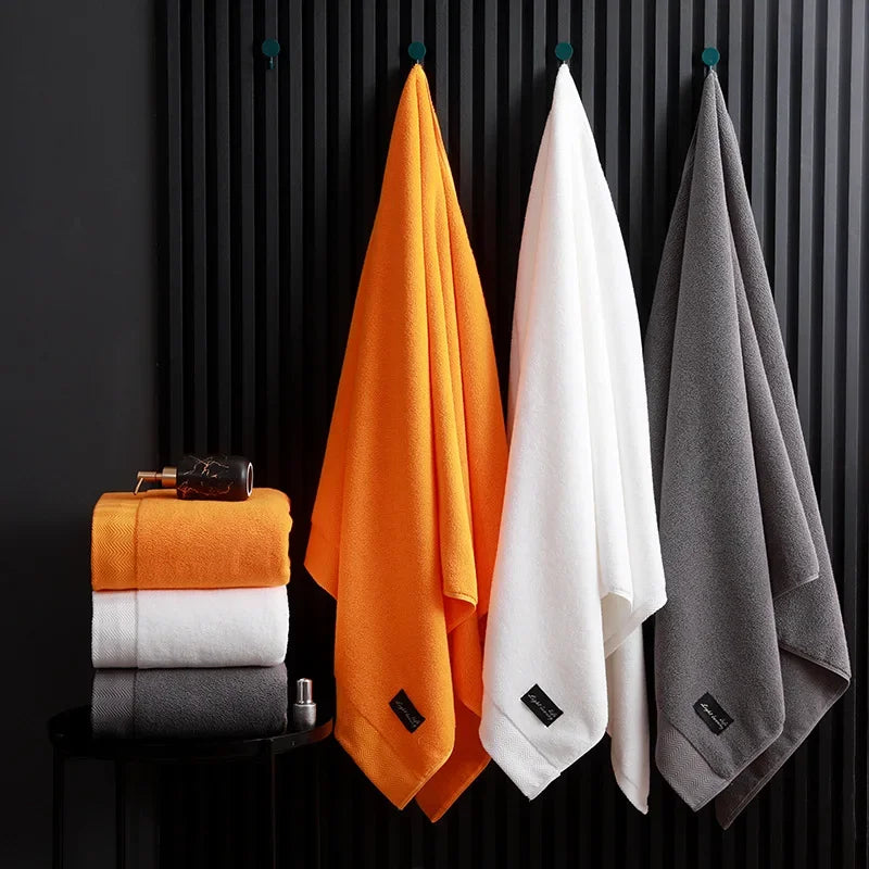 Egyptian Cotton Towel Bath Towel Soft Bath Towel That Absorb Water Do Not Shed Hair Household Face Washing Towels 80X160cm
