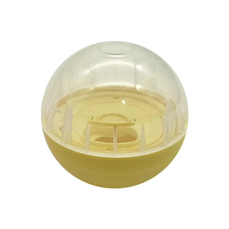 Pet Puzzle IQ Treat Ball Dog Treat Dispenser Toy Ball Interactive Dog Toy - 4" Dog Food Toy Stimulation, Slow Feeder