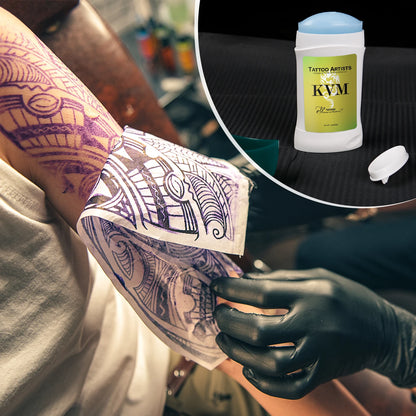 KVM Tattoo Transfer Stick Paste + 4 Layer Thermal Tattoo Transfer Paper Set Clear Long Lasting Tattoo Stencil Kit For Tattoo