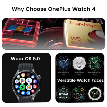 OnePlus Watch 4 SmartWatch 2026 new