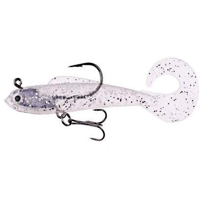 6PCS Wobblers Artificial Baits Fishing Tackle Soft Silicone Bait For Sea Bass Spoon Pike Carp Fishing Lures Swimbait