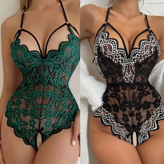 Sexigt underklädeset med transparent design för kvinnor