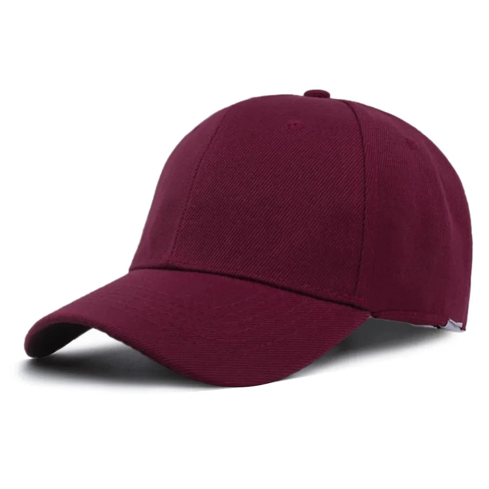 2026 New 1PC multiple colors unisex all season fashionable sun shading hip-hop solid color baseball cap