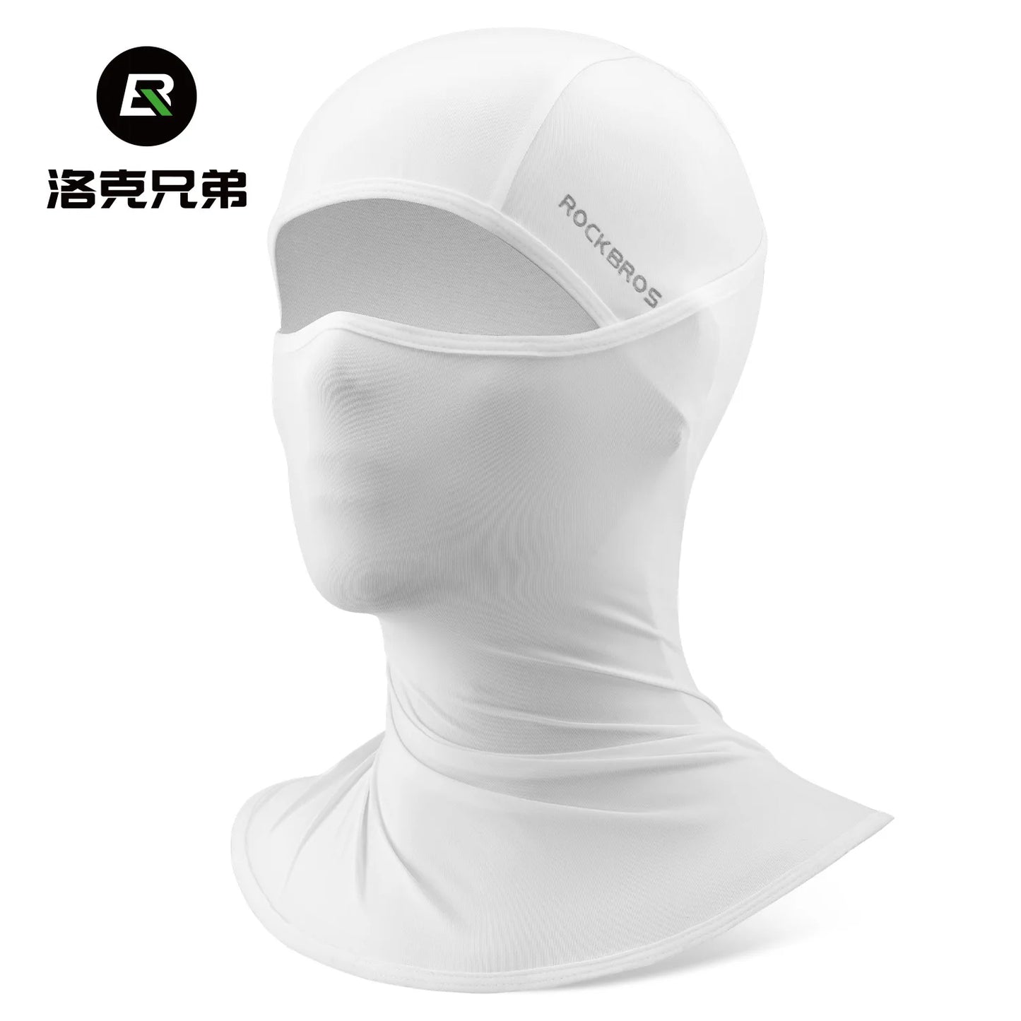 ROCKBROS Women Men's Balaclava Sun Protection Electric Bicycle Motorcycle Full Face Mask Ice Silk Headgear Cycling Spring Summer