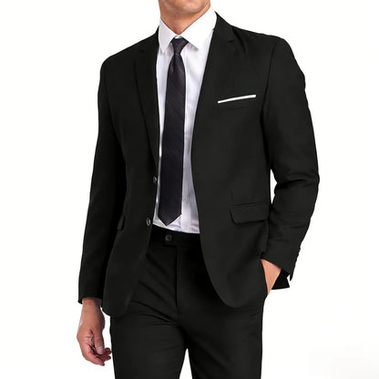 Men Suits Sets High Quality For Wedding Elegant 2 Pieces Jackets Pants Stretch Blazers Tailored Formal Full 2025 Costume