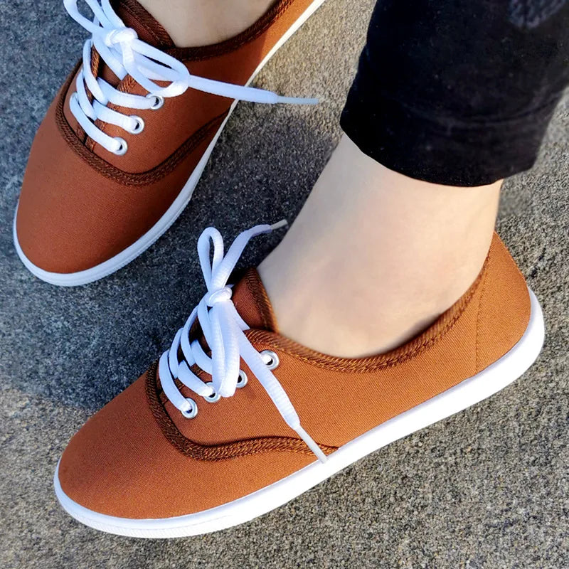 Plattformssneakers för dam – casual sommar, retro sportstil