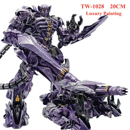 BAIWEI Ny Cool Transformation Leksaker TW1029 Film Anime Actionfigur Robot Bil Tank Flygplan Modell