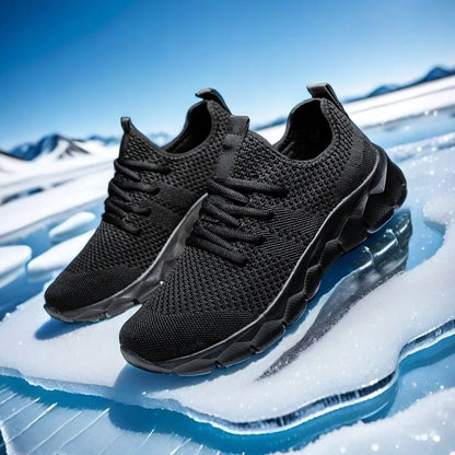 Mesh-sneakers för herr & dam – Lätta, andningsbara, löpning & vardag, storlek 35–48, 5 färger