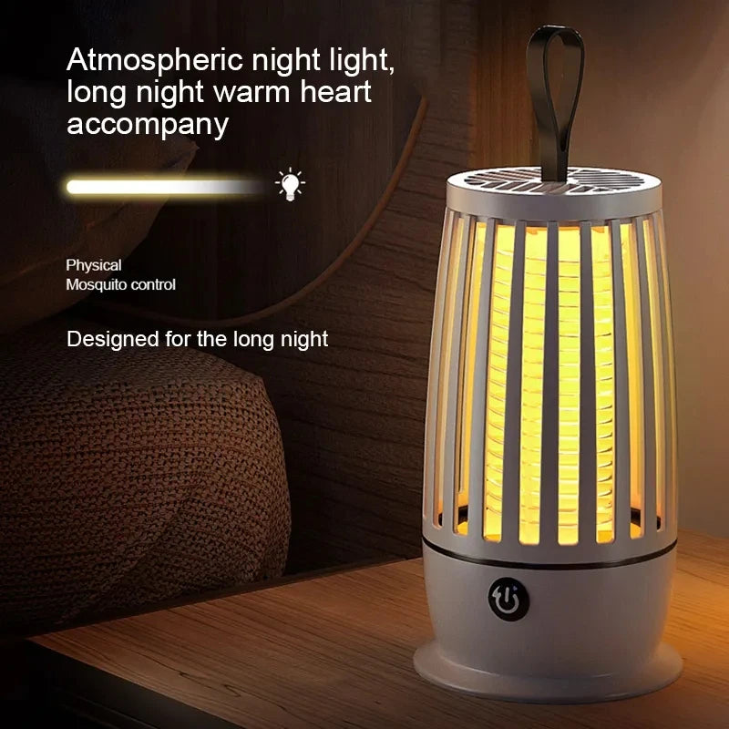Mosquito Killer Lamp Two-in-one Ultraviolet Mosquito Trap Electric Insect Catcher USB Quiet Night Light Outdoor Mosquito Killer