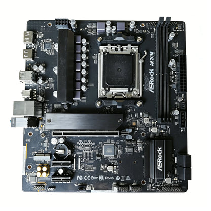 ASROCK A620M AMD AM5 DDR5 Motherboard CPU Compatible Ryzen 7 7800X3D 7 8700F 5 7500F 9 7950X 7 7700X 5 8600G M.2 Micro-ATX
