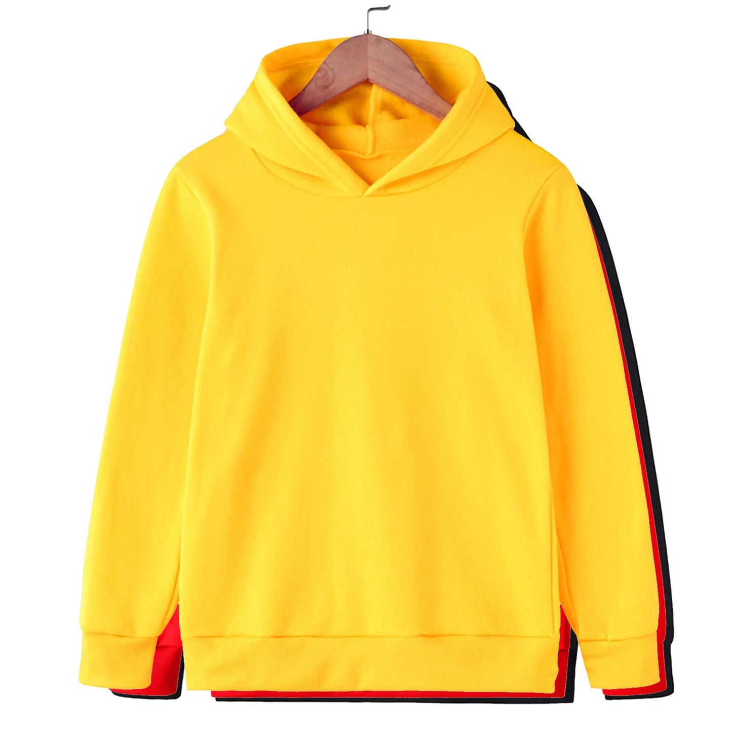 NEW Fashion Kids Boy Hoodies Hoodies 2025 Spring Autumn Girls Casual Hoodies Sweatshirt Kids Solid Color Hoodies Sweatshirt
