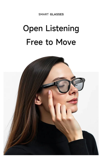 Xiaomi Smart AI Glasses 800W Shooting Camera HD Photo Video Voice Call Translation Waterproof Bluetooth AI Motorcycle Glasses