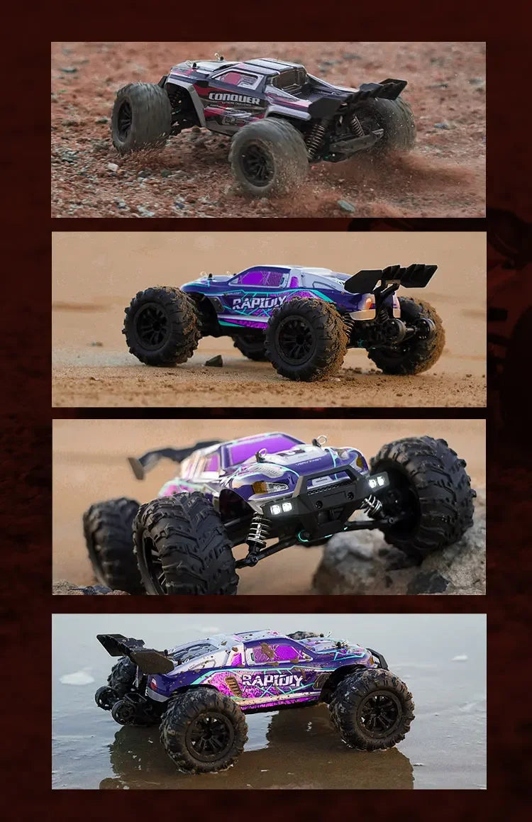 MJX VS RC Car SCY 16101 16102 PRO 4WD 70Km/h 1/16 High Speed Drift Monster Off-road Remote Control Vehicle Electric Crawler