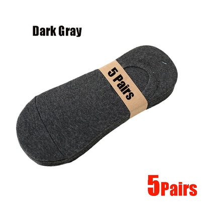 Osynliga Båtsockor Unisex 5/10/20-pack – Andningsbara No-Show Strumpor, Flera Färger