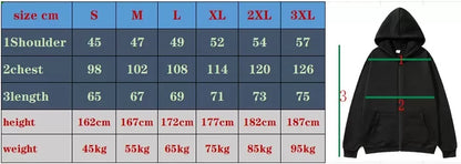 2025 New Fashion Zipper Hoodies Women/Men Fashion Long Sleeve Hooded Sweatshirt Casual Autumn Winter Sportwear Solid Clothes