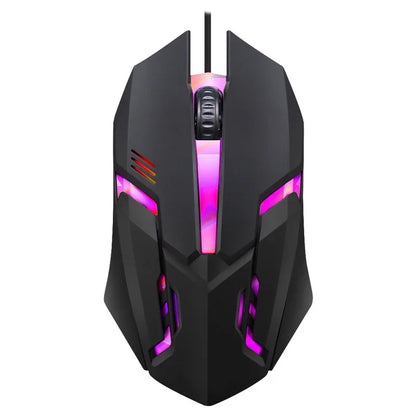 104 Key Backlit Mechanical Keyboard Wired Gaming Keyboard Waterproof Luminous Keyboard And Mouse Set for Gamer PC Laptop Office