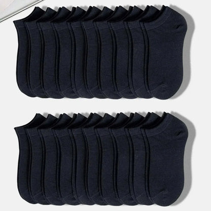 Men's and women's boat socks, shallow mouth invisible short socks, spring and summer thin style, no drop heel, anti odor,