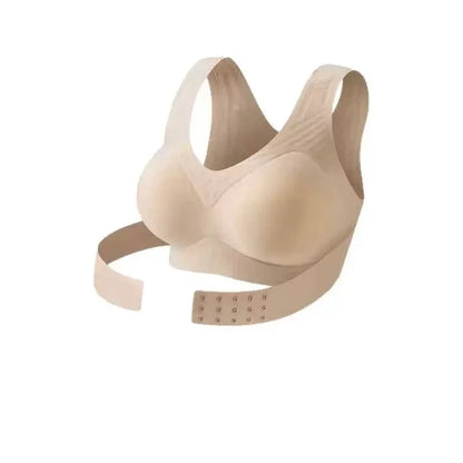 S-XXL High-quality Seamless Women's Fitness Bra Without Wires, Small Breast Push-up, Back-shaping, Corrective Yoga Sports Bra