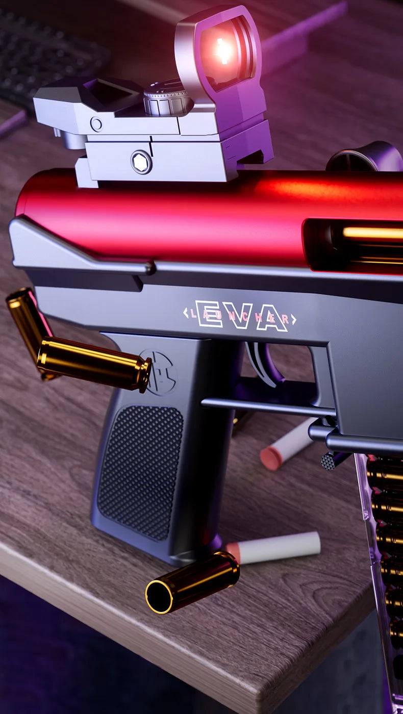 Shell throwing TEC9 mjuk patronpistol