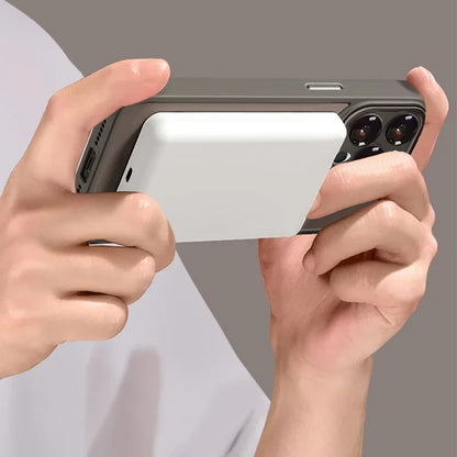 Magnetic Luxury Matte Translucent Armor Shockproof Case For iPhone 16 15 14 13 12 17 Pro Max For Magsafe Wireless Charge Cover