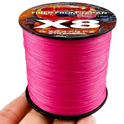 GHOTDA X8 Braided Lure Fishing Lines for JIG Pesca Carp Multifilament Fly Wire PE Line Saltwater 100M 300M 8kg-35kg Strong Cord