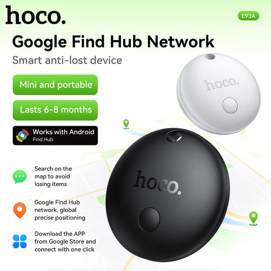 HOCO E93A Bluetooth-spårare för Android – Google Find My Device
