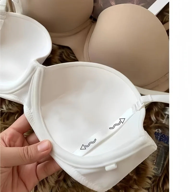 Seamless Push-Up Bras For Women 1/2 Cup Padded Support Soft Underwire Bralette Comfort Fixed Cup Underwear Sexy Lingerie S-XL