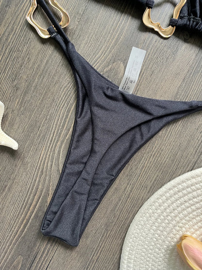 Sexy Halter Micro Bikini 2026 Women Swimsuit Solid Swimwear Thong Bikinis Set Brazilian Beach Wear Bathing Suit Biquini Female