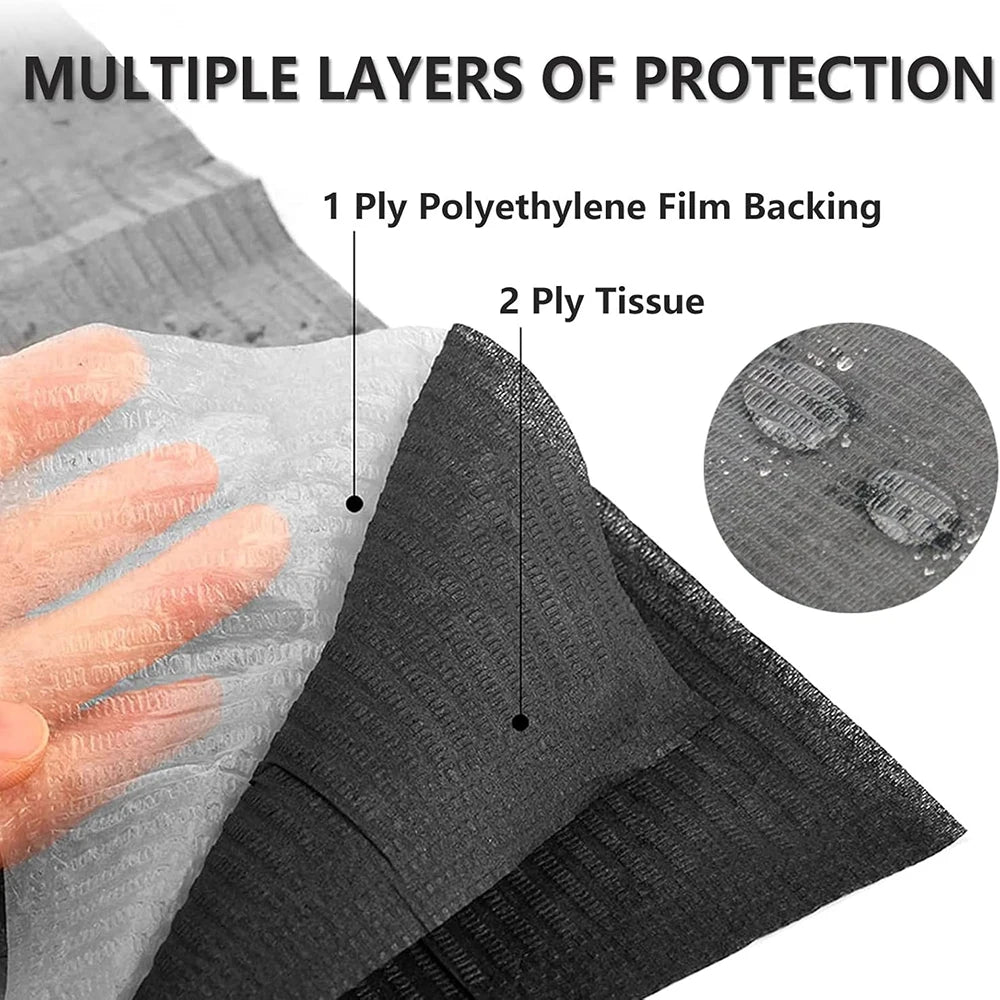 100/50/5pcs Disposable Waterproof Tattoo Clean Pad Wipes Dental Piercing Bibs Waterproof Sheets Paper Tattoo Accessories