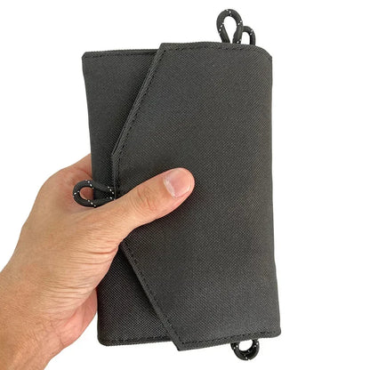 Hopfällbar Solpanel 20W – 6 Paneler, USB 5V, IP65, Monokristallin, Camping & Friluftsliv