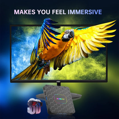 2026 New Smart TV Box T1+ RK3518 Android 14 WiFi 6 BT 5.4 Dual UI Interface 4K Ultra HD  Smart Media Player