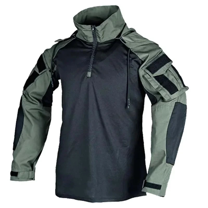 Tactical Suits Milita Uniform Hiking Hunting Pants Men Combat Shirts Training Durable Breathable Camo Wear-resistant Cargo Pant