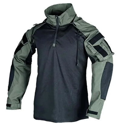 Tactical Suits Milita Uniform Hiking Hunting Pants Men Combat Shirts Training Durable Breathable Camo Wear-resistant Cargo Pant
