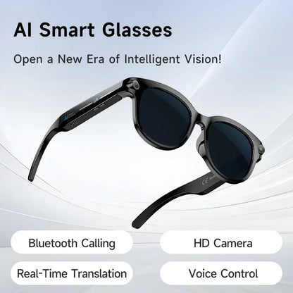 Xiaomi Smart AI Glasses 800W Shooting Camera HD Photo Video Voice Call Translation Waterproof Bluetooth AI Motorcycle Glasses