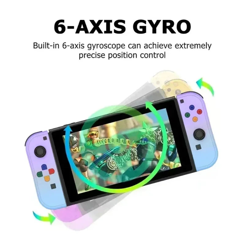 Multicolor Joycons Controller For Switch/Lite/Oled Wireless Gamepad With Vibration Joypad Controller Video Game Console