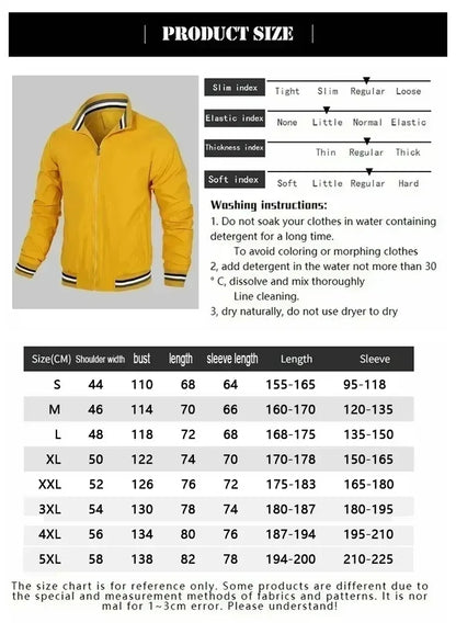 Suzuki GSX Motorcykeljacka Herr – Oversized Casual Sportsjacka Vår & Höst