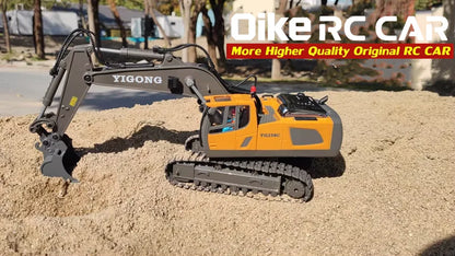 Oike 4WD Radiostyrd Grävmaskin Dumpare Bulldozer RC-bil
