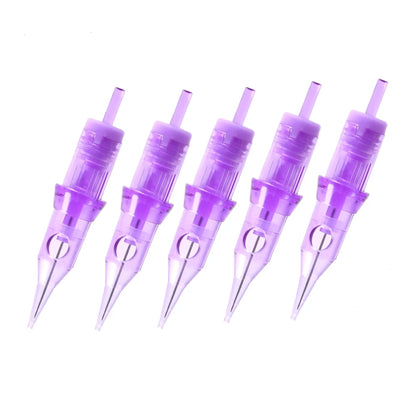 10Pcs/Lot Disposable Tattoo Cartridge Needles Pro Round Liner Disposable Sterilized Safety Tattoo Needle For Tattoo Machines