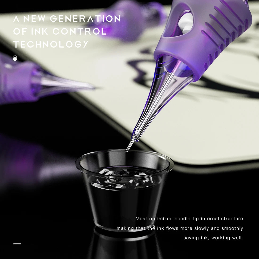 Mast Cyber Tattoo Cartridge Needles Disposable Permanent Makeup PMU SMP Shader Round Liner Micro-blade Accessories for Machine