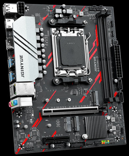 JGINYUE B650M-D AM5 Motherboard M-ATX support Ryzen5 8400F 8700G 7400F 7500F 7700 7950X 9600X DDR5 desktop ARGB