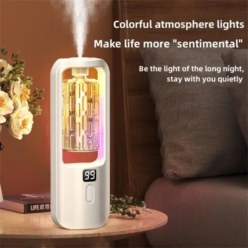 Portable Diffuser Automatic Electric Charge Aroma Machine with Essential Oils Fragrance Spray Wall-mounted Deodorization Toilet