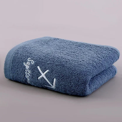 12 Constellation Letters Towel Embroidery Cotton Absorbent Quick Dry Lovers Gift Thickened Sport Soft fashion Face Towel 35x75cm