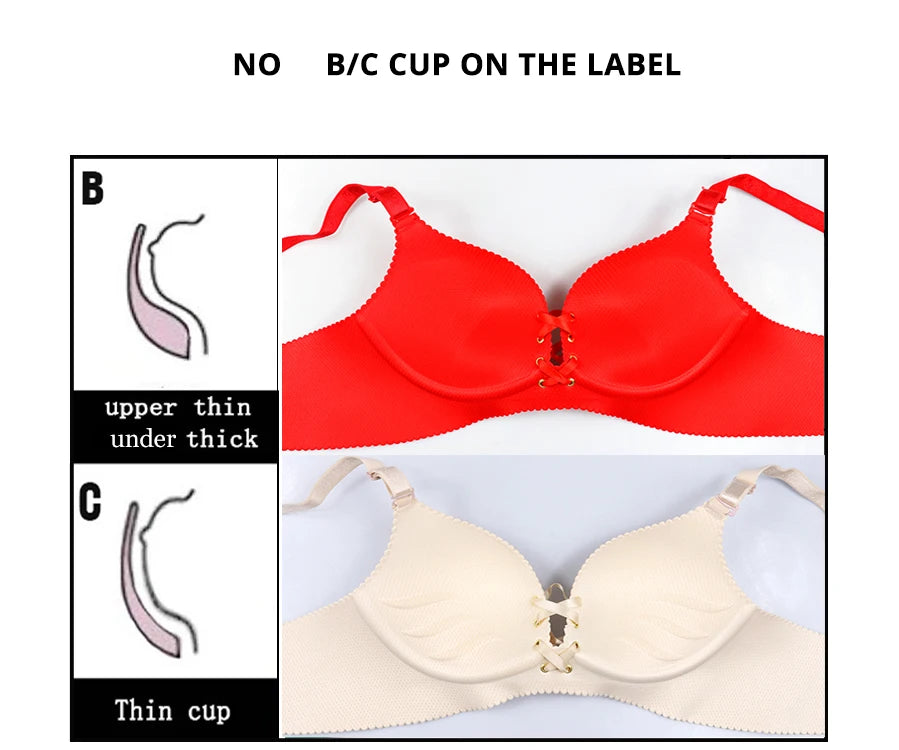 Seamless Bra Sexy Bras For Women Fashion Push Up Lingerie Wireless Brassiere Gather Adjust Bandage Bralette Female Intimates