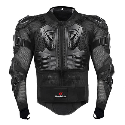 HEROBIKER Motorcycle Jacket Men Body Armor Motorcycle Armor Moto Motocross Racing Jacket Riding Motorbike Moto Protection  S-5XL