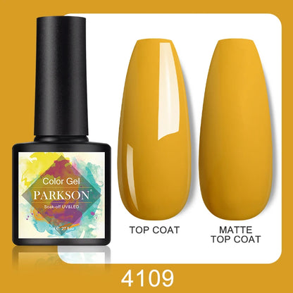 Parkson No Wipe Top Base Coat Nail Gel polish Design Enhancer Varnish Semi Permanent Soak Off UV LED Nail Art Tool