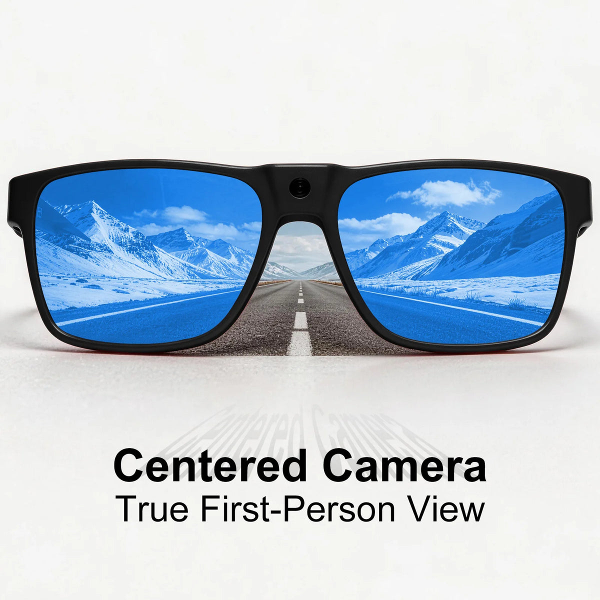 Intelligent AI Sunglasses HD with 800W Pixel Shooting and Camera for Recording Bluetooth Music Calling Outdoor Sports Shooting