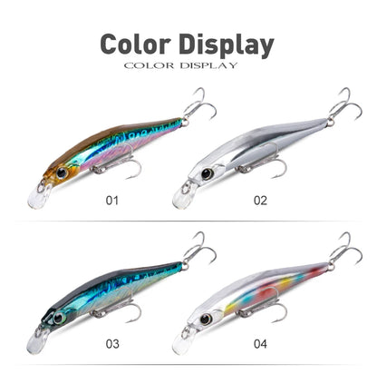 Artist FR Silence Sinking Minnow Fishing Lures 80mm 105mm Jerkbaits Good Action Wobblers High Quality Hard Baits Sea Bass